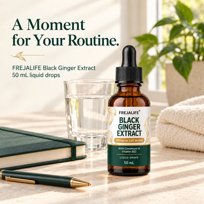Black Ginger Extract - 300mg with Chromium & Vitamin B12