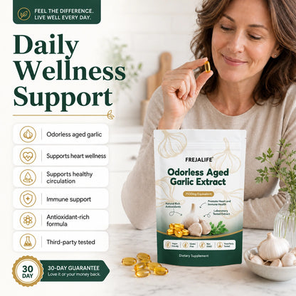 Aged Garlic Extract - 7500mg Odorless Softgels