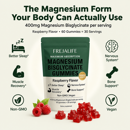 FREJALIFE Magnesium Bisglycinate Gummies