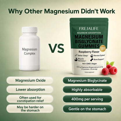 FREJALIFE Magnesium Bisglycinate Gummies