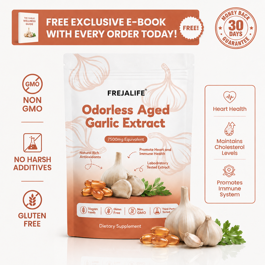 Aged Garlic Extract - 7500mg Odorless Softgels