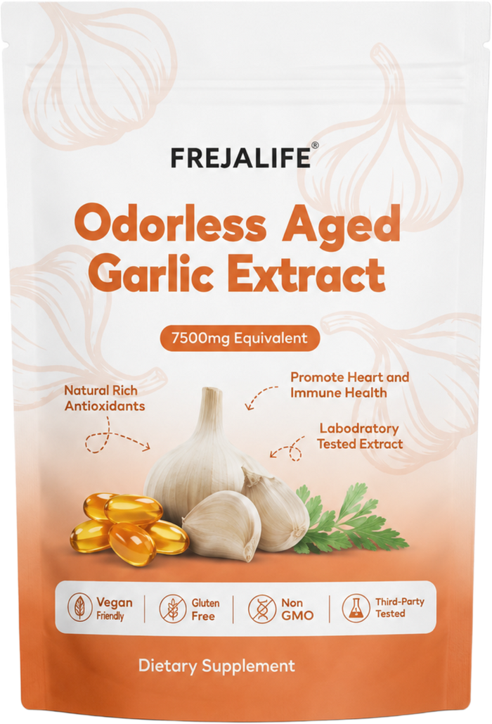 Elare Aged Garlic Extract pouch
