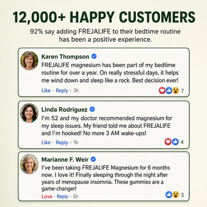 FREJALIFE Magnesium Bisglycinate Gummies