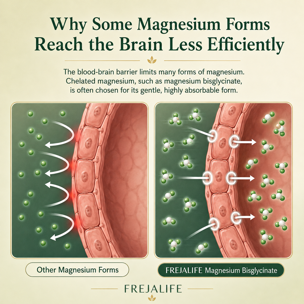 FREJALIFE Magnesium Bisglycinate Gummies