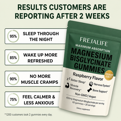FREJALIFE Magnesium Bisglycinate Gummies