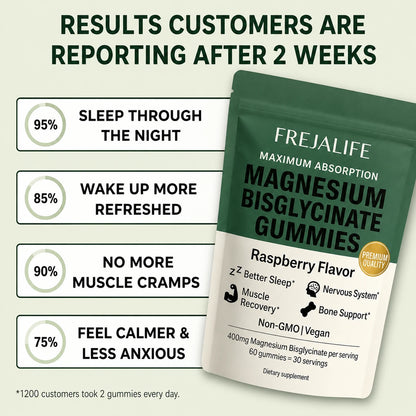 FREJALIFE Magnesium Bisglycinate Gummies